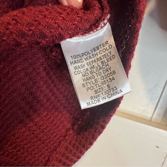 Umgee Junior’s Merlot Miller Dress New with tags! - Picture 3 of 4